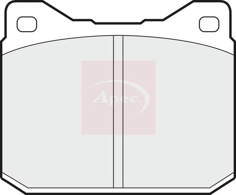 Apec PAD347 Brake Pad Set, disc brake - 1