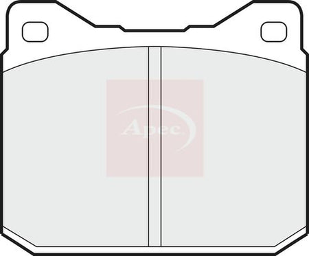 Apec PAD347 Brake Pad Set, disc brake - 1