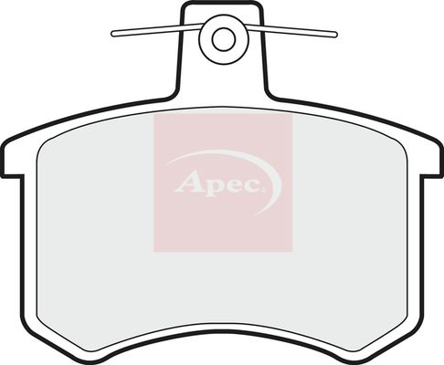 Apec PAD371 Brake Pad Set, disc brake - 1