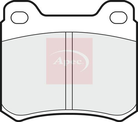 Apec PAD405 Brake Pad Set, disc brake - 1