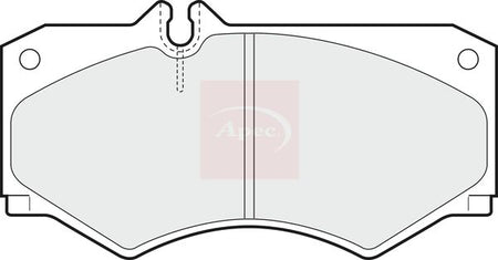 Apec PAD420 Brake Pad Set, disc brake - 1