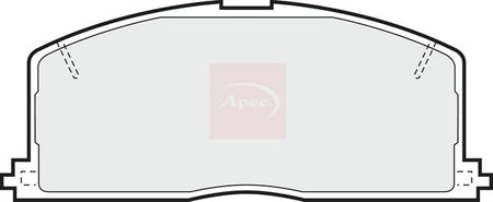 Apec PAD421 Brake Pad Set, disc brake - 1