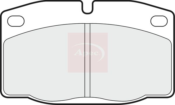 Apec PAD428 Brake Pad Set, disc brake - 1