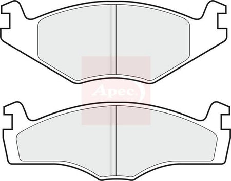 Apec PAD435 Brake Pad Set, disc brake - 1
