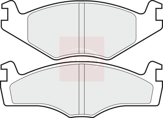 Apec PAD438 Brake Pad Set, disc brake - 1