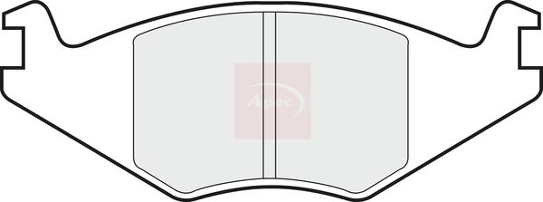 Apec PAD439 Brake Pad Set, disc brake - 1