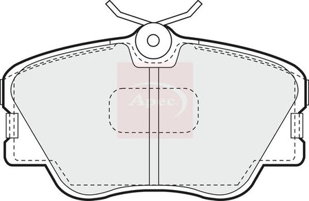 Apec PAD466 Brake Pad Set, disc brake - 1