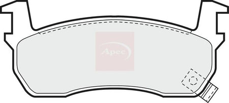 Apec PAD509 Brake Pad Set, disc brake - 1