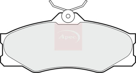 Apec PAD518 Brake Pad Set, disc brake - 1