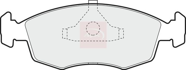 Apec PAD532 Brake Pad Set, disc brake - 1