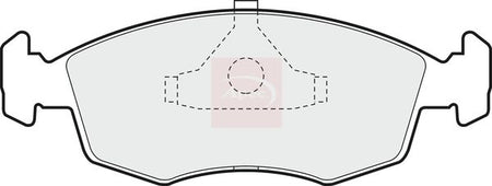 Apec PAD532 Brake Pad Set, disc brake - 1