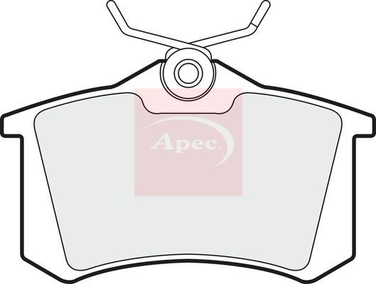 Apec PAD533 Brake Pad Set, disc brake - 1