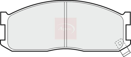 Apec PAD534 Brake Pad Set, disc brake - 1