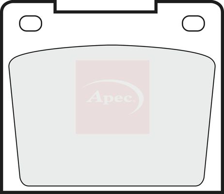 Apec PAD538 Brake Pad Set, disc brake - 1
