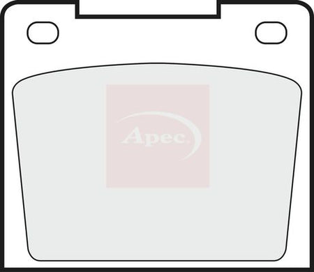 Apec PAD538 Brake Pad Set, disc brake - 1