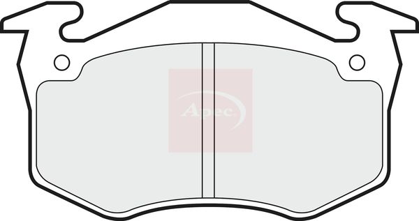 Apec PAD573 Brake Pad Set, disc brake - 1