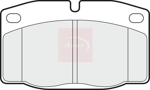 Apec PAD581 Brake Pad Set, disc brake - 1