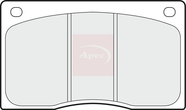 Apec PAD585 Brake Pad Set, disc brake - 1