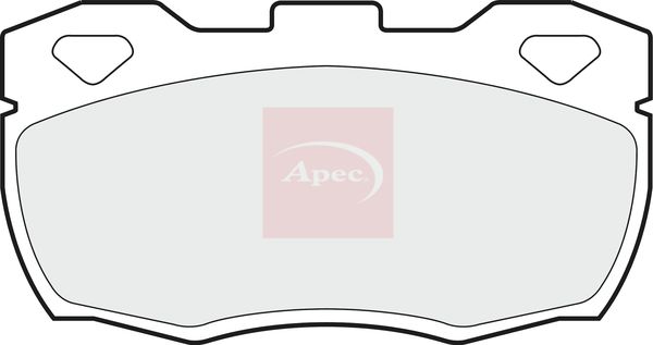 Apec PAD591 Brake Pad Set, disc brake - 1