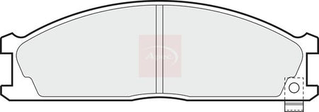 Apec PAD605 Brake Pad Set, disc brake - 1