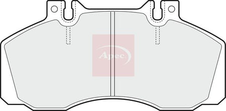 Apec PAD658 Brake Pad Set, disc brake - 1