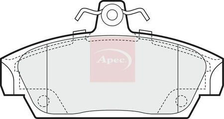 Apec PAD659 Brake Pad Set, disc brake - 1