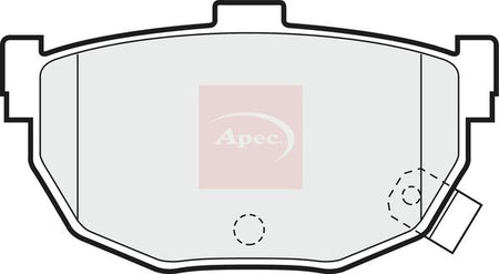 Apec PAD674 Brake Pad Set, disc brake - 1
