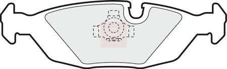 Apec PAD676 Brake Pad Set, disc brake - 1