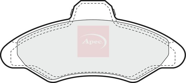 Apec PAD685 Brake Pad Set, disc brake - 1