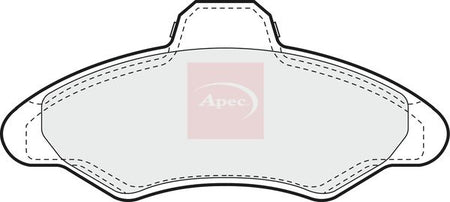 Apec PAD685 Brake Pad Set, disc brake - 1