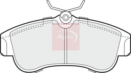 Apec PAD692 Brake Pad Set, disc brake - 1