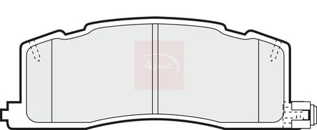 Apec PAD754 Brake Pad Set, disc brake - 1