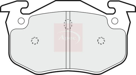 Apec PAD771 Brake Pad Set, disc brake - 1