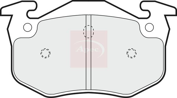 Apec PAD771 Brake Pad Set, disc brake - 1