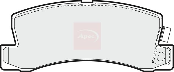 Apec PAD777 Brake Pad Set, disc brake - 1