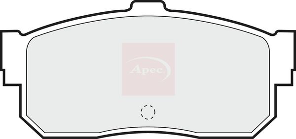Apec PAD783 Brake Pad Set, disc brake - 1