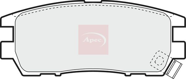 Apec PAD794 Brake Pad Set, disc brake - 1
