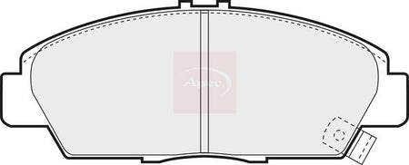 Apec PAD795 Brake Pad Set, disc brake - 1
