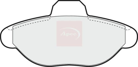 Apec PAD796 Brake Pad Set, disc brake - 1