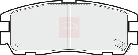 Apec PAD798 Brake Pad Set, disc brake - 1