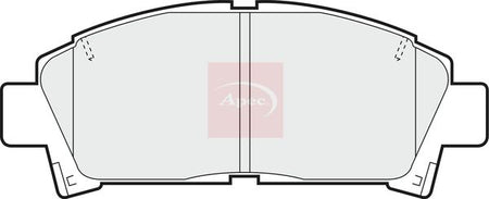 Apec PAD799 Brake Pad Set, disc brake - 1