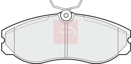 Apec PAD806 Brake Pad Set, disc brake - 1