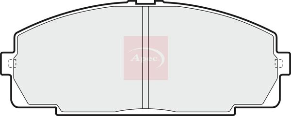 Apec PAD835 Brake Pad Set, disc brake - 1