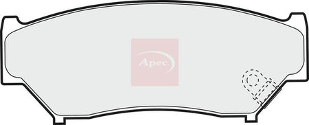Apec PAD844 Brake Pad Set, disc brake - 1