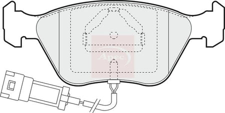 Apec PAD846 Brake Pad Set, disc brake - 1