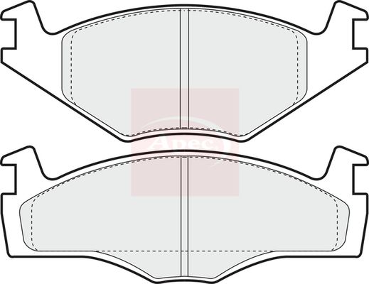 Apec PAD855 Brake Pad Set, disc brake - 1