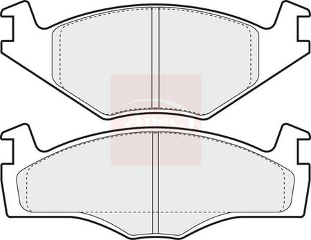 Apec PAD855 Brake Pad Set, disc brake - 1