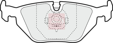 Apec PAD856 Brake Pad Set, disc brake - 1