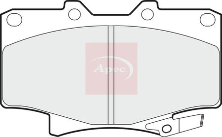 Apec PAD861 Brake Pad Set, disc brake - 1