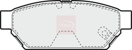 Apec PAD894 Brake Pad Set, disc brake - 1